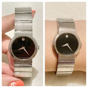 MOVADO LADIES CONCERTO STAINLESS STEEL CASE & BRACELET WATCH